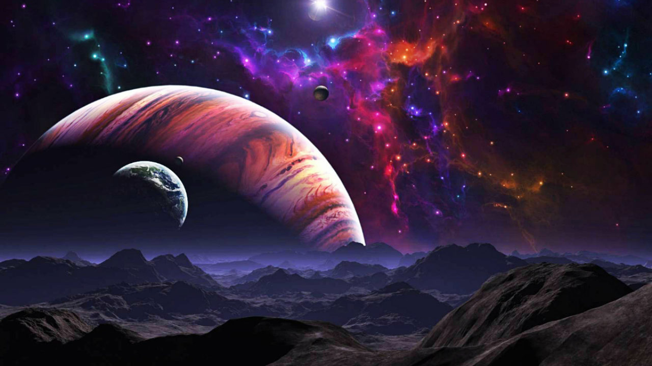 “O călătorie imaginară spre univers”